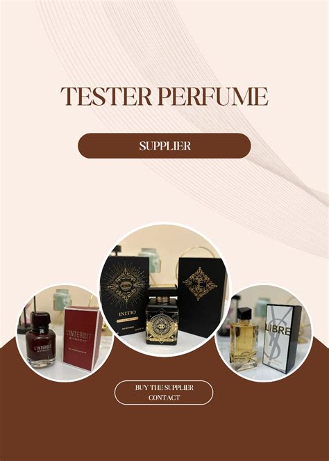 dubai tester perfume supplier